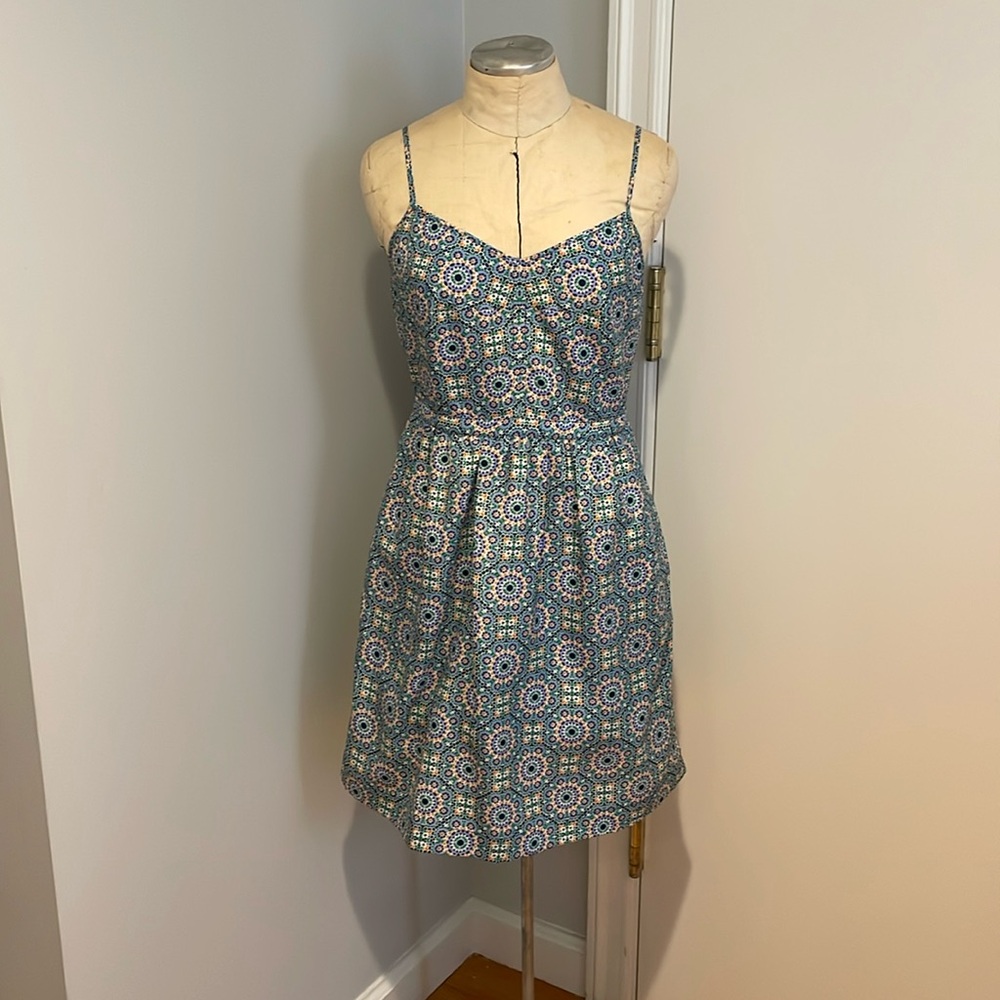 J. Crew Floral Dress Size 2